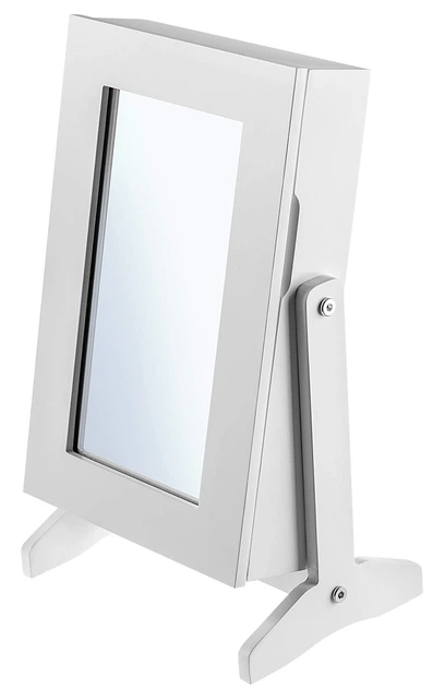 Туалетний столик Kadax Trullo дзеркало та шафа для прикрас K2914 PHO5775 Білий (5903699419298) - зображення 2