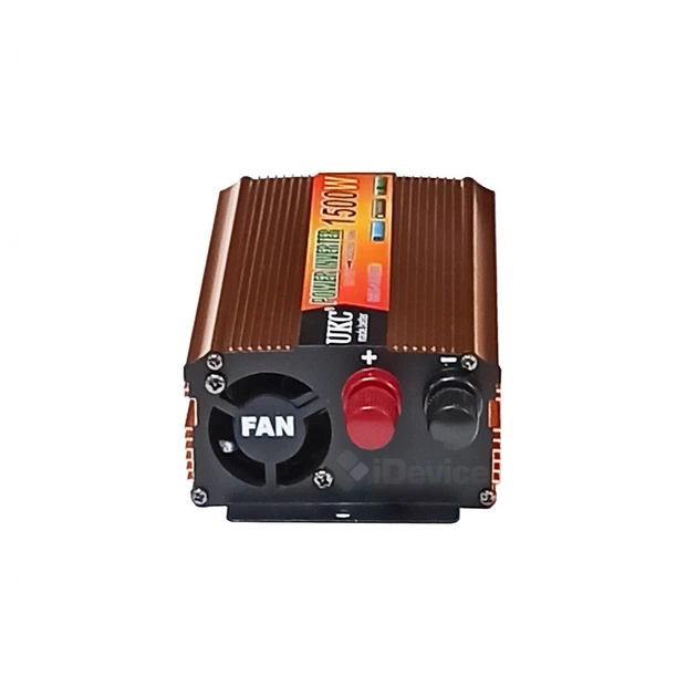 Інвертор UKC SSK-1500W 24V-220V - Фото 2 Інвертор UKC SSK-1500W 24V-220V - зображення 2