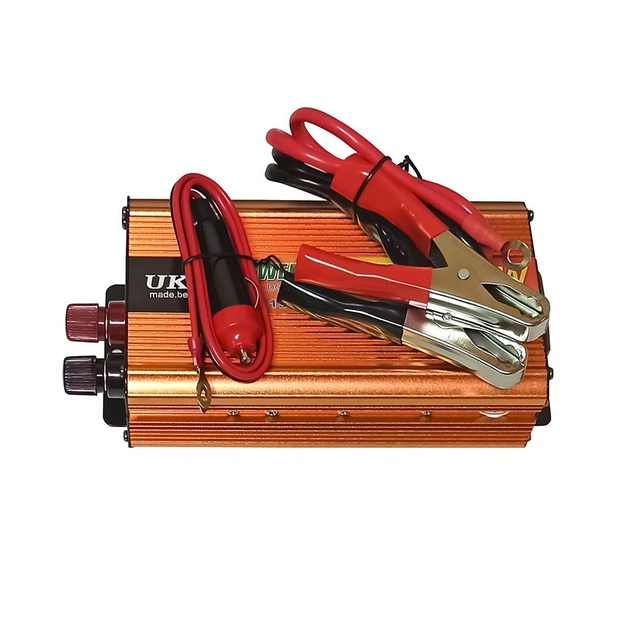 Інвертор UKC SSK-1500W 24V-220V - Фото 5 Інвертор UKC SSK-1500W 24V-220V - зображення 5