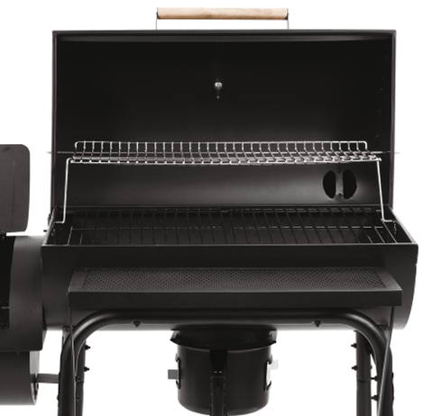 Grill węglowy Lund 99909 z rusztem wędzarniczym XXL 64 x 37 cm (5906083093289) - obraz 12