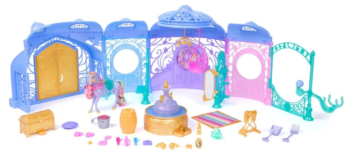 Zestaw Spin Master Unicorn Academy Fontanna Starglow i stajnia (681147057487) - obraz 2