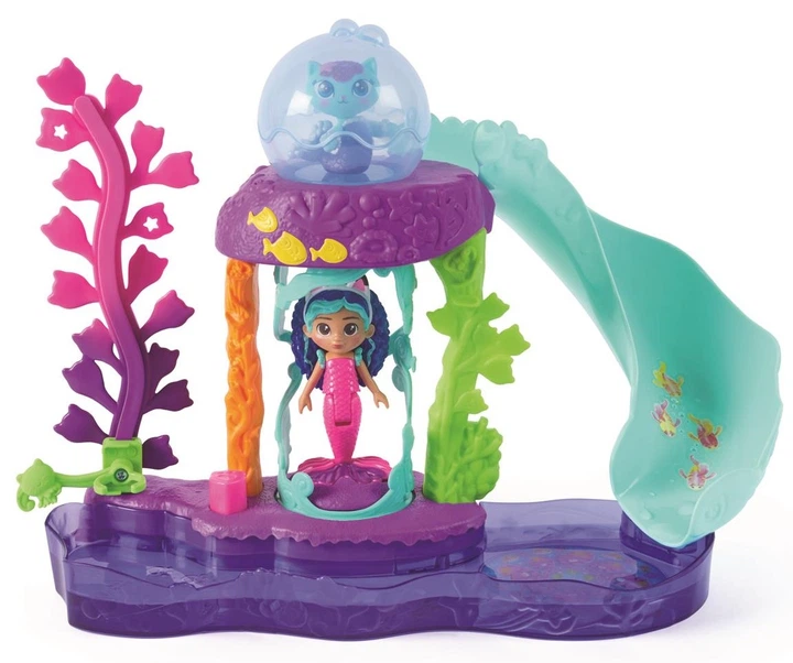 Zestaw do gry Spin Master Koci Domek Gabi Kocie akwarium Syrenkotki (681147090064) - obraz 2