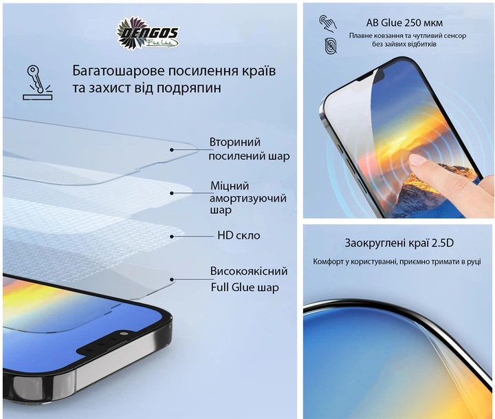 Комплект чехол для смартфона + стекло Dengos Carbon для Xiaomi Redmi Note 15 Black (DG-KM-185) - изображение 5