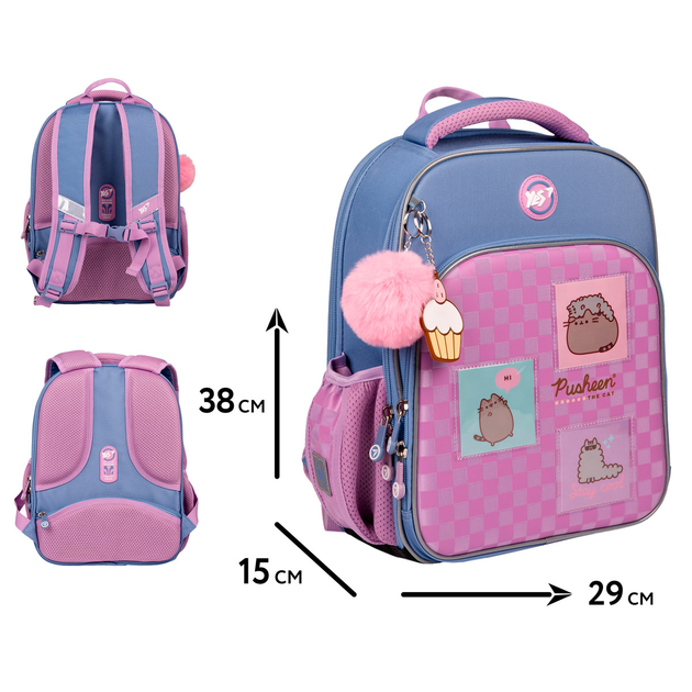 Рюкзак каркасний Yes S-78 "Pusheen Playful" - зображення 2