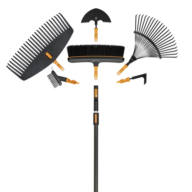 Ручка телескопічна алюмінієва Fiskars OneClick L, 220–400 см (1080672) - зображення 4