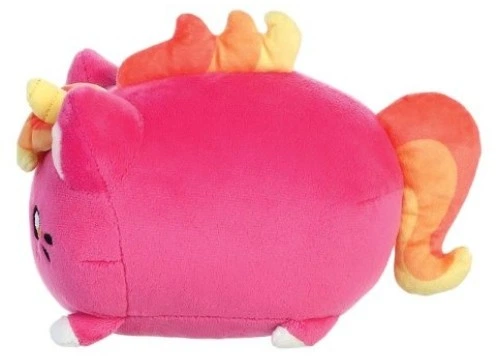 Maskotka Aurora Maskotka pluszowa Meowchi ciemnoróżowy z grzywą 18 cm (14288)(5034566142886) - obraz 2