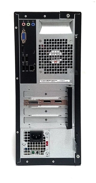 Игровой ПК Dell Inspirion 3668 Tower / Intel Core i3-7100 (2 (4) ядра по 3.9 GHz) / 16 GB DDR4 / 512 GB SSD / nVidia Quadro K2200, 4 GB GDDR5, 128-bit / Wi-Fi+Bluetooth / DVD / Win 10 Home Lic б/у - изображение 3