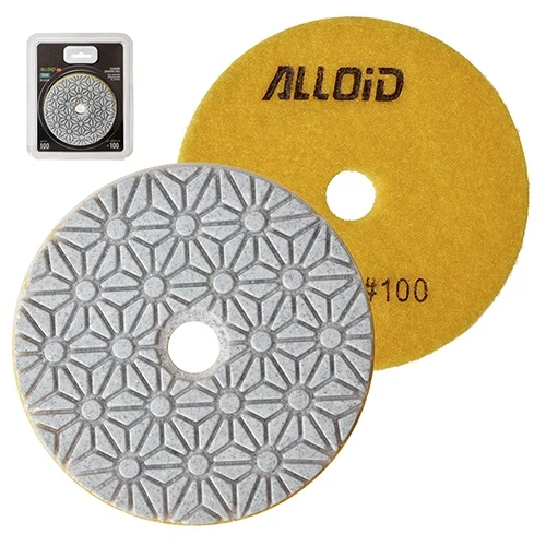 Alloid Pro. Круг алмазный шлифовальный на липучке STAR 100 мм, зерно 100 - Фото 2 Alloid Pro. Круг алмазный шлифовальный на липучке STAR 100 мм, зерно 100 - изображение 2