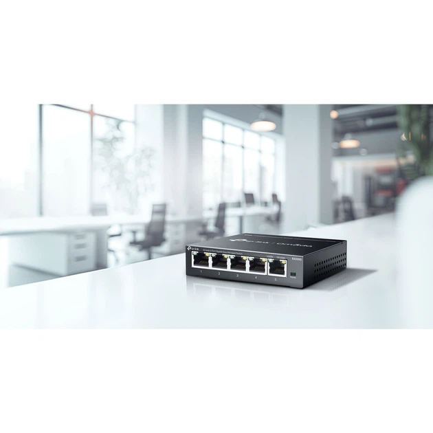 Комутатор мережевий TP-Link ES205G - Фото 7 Комутатор мережевий TP-Link ES205G - изображение 7