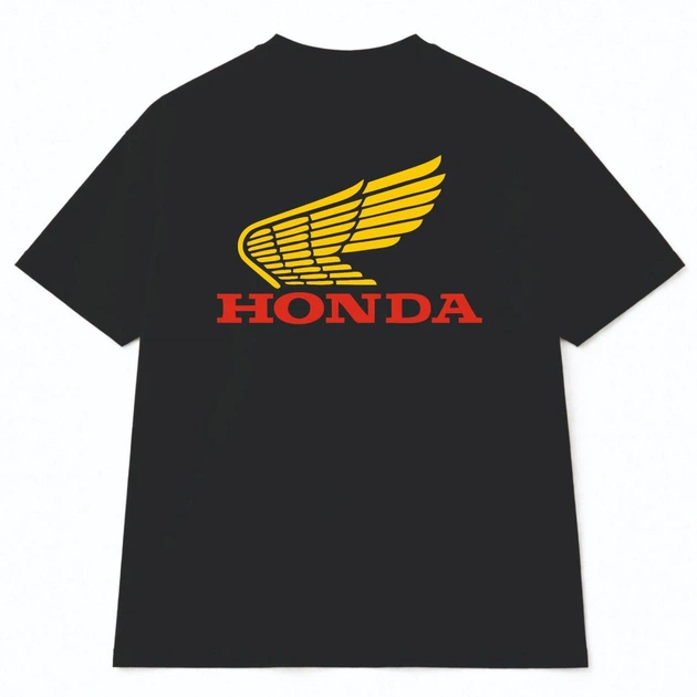 Футболка з логотипом HONDA M - Фото 2 Футболка з логотипом HONDA M - зображення 2
