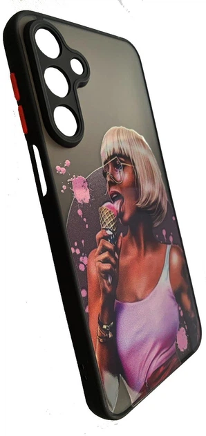 Чохол Avantis Icecream Series для Samsung A16 Black - Фото 2 Чохол Avantis Icecream Series для Samsung A16 Black - изображение 2