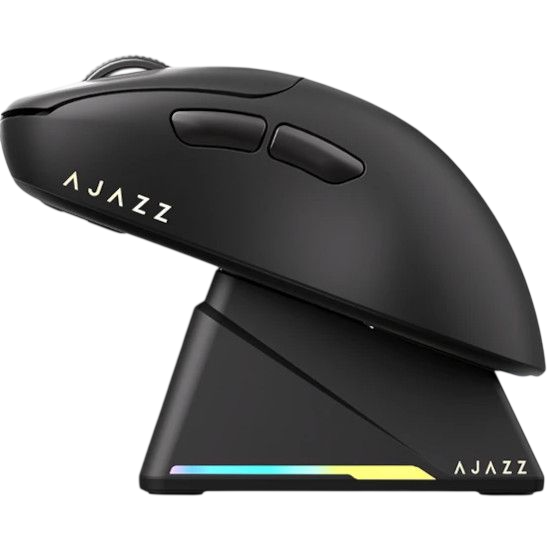Бездротова Миша Ajazz AJ179 PRO 3 Mod Black 3395PAW 8K - Фото 3 Бездротова Миша Ajazz AJ179 PRO 3 Mod Black 3395PAW 8K - зображення 3