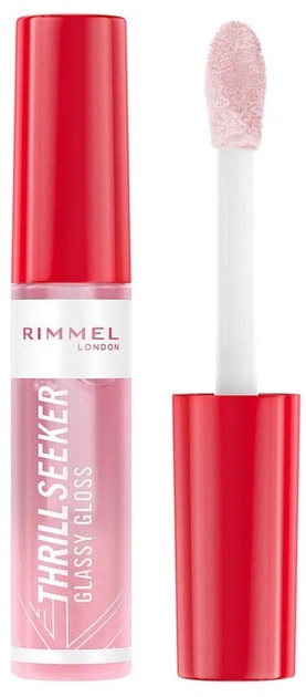 Блеск для губ Rimmel Thrill Seeker Glassy Gloss 100 Coco Suga 10 мл (3616305226051) - Фото 2 Блеск для губ Rimmel Thrill Seeker Glassy Gloss 100 Coco Suga 10 мл (3616305226051) - изображение 2