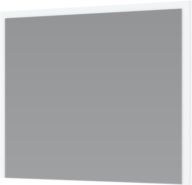 Дзеркало для ванної Halmar Figaro 80 x 60 x 2 см Біле (5905248133426) - зображення 1