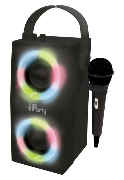 Przenośny głośnik Lexibook Bluetooth z oświetleniem i mikrofonem (BTP180BKZ) - obraz 2