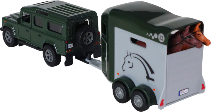 Игровой набор Techno Drive Land Rover с прицепом и фигурками лошадей (520460.270) - изображение 5