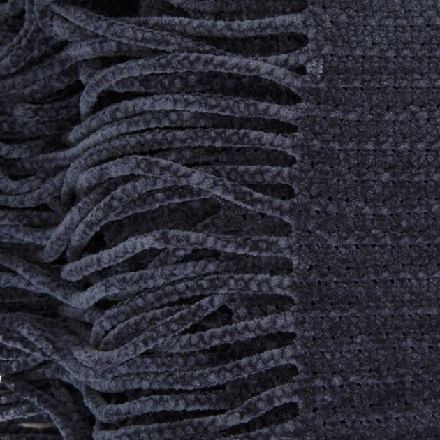 Плед Homla Chenille темно-синій 130x170 см(5904183856025) - зображення 4