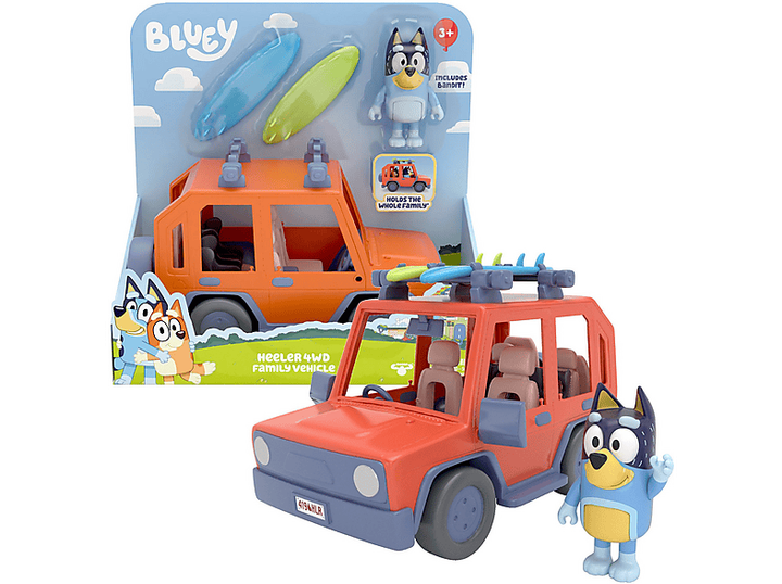 Машинка Giochi Preziosi Bluey Сімейний крейсер з фігуркою BLY03000 (8056379131618) - зображення 5