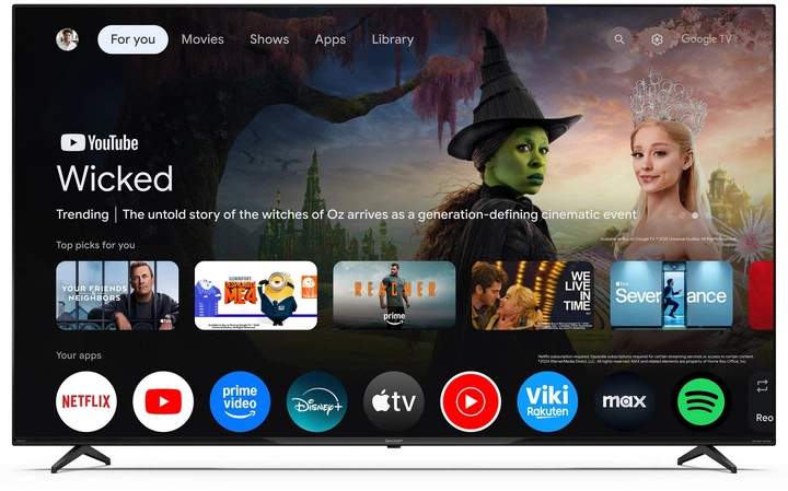 Телевізор Sharp QLED 70" 70HP5265E (4T-C70HP5265EB) - зображення 2