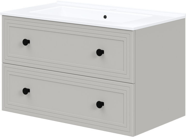 Тумба під умивальник Halmar Toreto 80/2S Кашемірова (5905248133662) - зображення 1