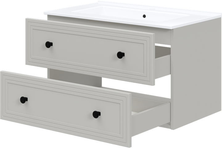 Тумба під умивальник Halmar Toreto 80/2S Кашемірова (5905248133662) - зображення 2