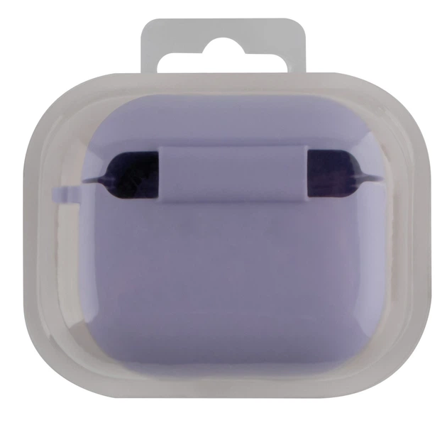Футляр Silicone Case with microfibra для Airpods Pro 39.Elegant purple - изображение 2