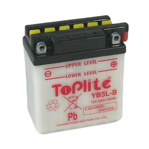 Акумулятор TOPLITE YB3L-B - Фото 1 Акумулятор TOPLITE YB3L-B - зображення 1