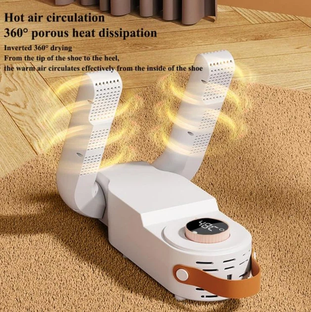 Электросушилка для обуви Shoes Dryer с УФ-стерилизацией и таймером, быстрая сушка - Фото 3 Электросушилка для обуви Shoes Dryer с УФ-стерилизацией и таймером, быстрая сушка - изображение 3