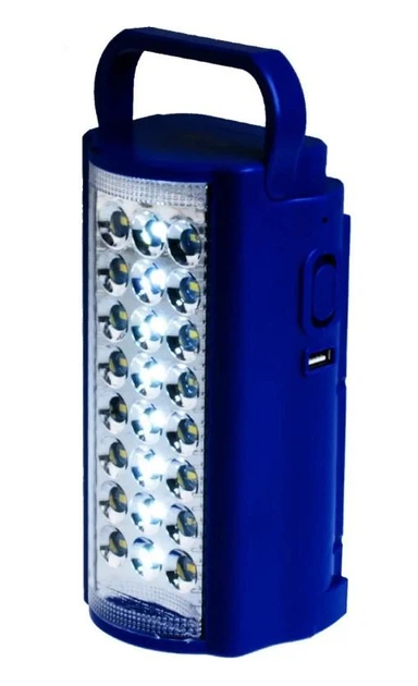Аккумуляторный светодиодный фонарь Almina 24 LED портативный источник света и Power Bank - Фото 4 Аккумуляторный светодиодный фонарь Almina 24 LED портативный источник света и Power Bank - изображение 4