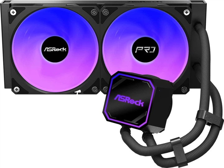 Система водяного охлаждения ASRock Pro 240 ARGB (90-APRA24-BAAGA6) - изображение 2