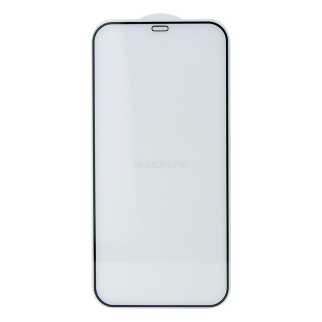 Защитное стекло Borofone BF3 HD for iPhone 12 Pro Max Черный - Фото 1 Защитное стекло Borofone BF3 HD for iPhone 12 Pro Max Черный - изображение 1