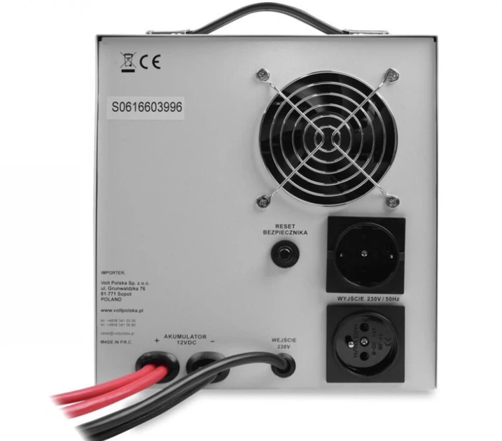 Источник бесперебойного питания Volt Polska Sinus pro 2000E 12/230V (1250/2000) ИБП - изображение 3