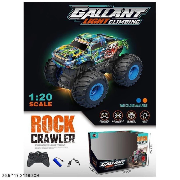 Гоночный джип на радиоуправлении XHX Toys 1:20 внедорожник с аккумулятором, резиновыми колесами и светом 000-019 - Фото 8 Гоночный джип на радиоуправлении XHX Toys 1:20 внедорожник с аккумулятором, резиновыми колесами и светом 000-019 - изображение 8