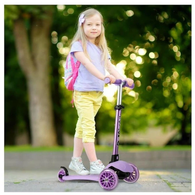 Самокат дитячий AS GoFit Scooter фіолетова (5203068505028) - зображення 7
