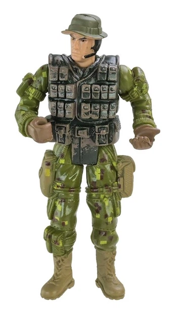 Набір фігурок військових Star Toys Армія ЗСУ 3 солдатики зі зброєю та аксесуарами BL2321 - Фото 4 Набір фігурок військових Star Toys Армія ЗСУ 3 солдатики зі зброєю та аксесуарами BL2321 - зображення 4
