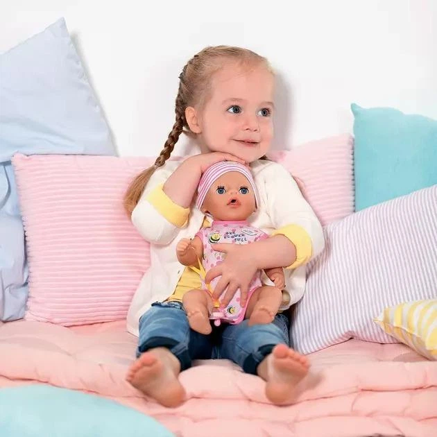 Пупс Baby Born Прекрасна мала 36см з підгузком, горщиком, пляшкою, рухомі руки та ноги 834596 - зображення 7
