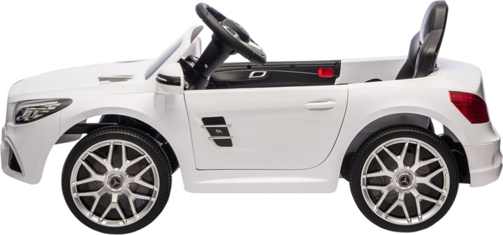 Samochód elektryczny dla dzieci LEAN Toys Mercedes SL500 S506 Biały (5905991087496) - obraz 2
