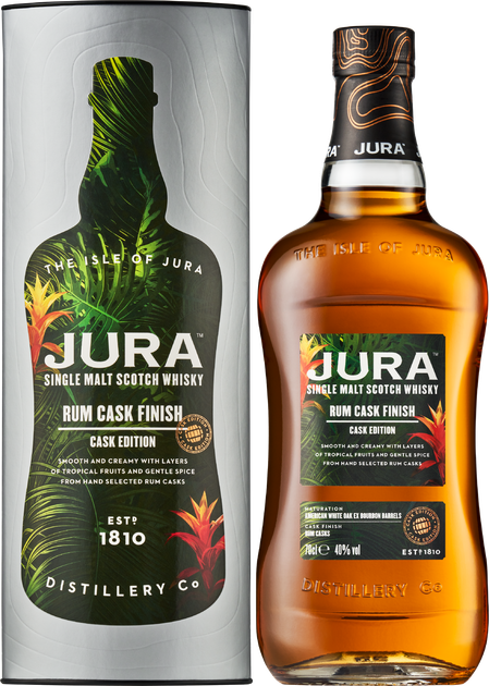 Виски Jura Rum Cask Finish в подарочной упаковке 0.7 л 40% (5013967017849) - Фото 1 Виски Jura Rum Cask Finish в подарочной упаковке 0.7 л 40% (5013967017849) - изображение 1