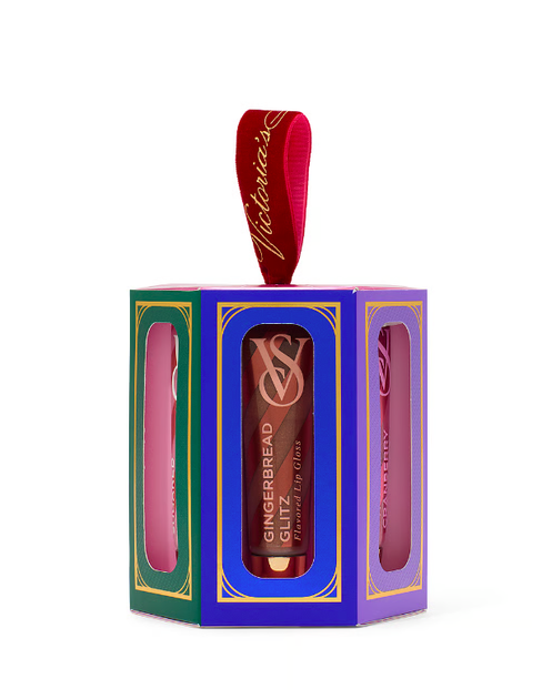 Подарунковий набір блисків для губ Victoria's Secret 5-Piece Holiday Lip Gloss Gift Set - Фото 1 Подарунковий набір блисків для губ Victoria's Secret 5-Piece Holiday Lip Gloss Gift Set - зображення 1