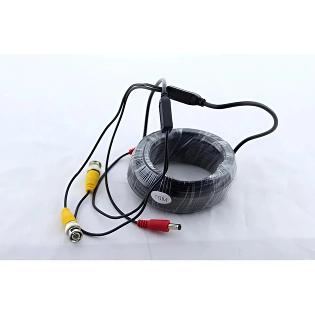 Подовжувач живлення для відеокамери 12V DC+BNC 5.5x2.1, 10 метрів - Фото 3 Подовжувач живлення для відеокамери 12V DC+BNC 5.5x2.1, 10 метрів - зображення 3