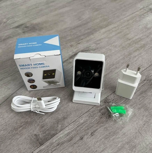 Корпусная домашняя WiFi камера видеонаблюдения, Tuya 2MP - изображение 8