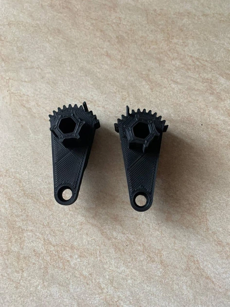 Тяга заслонки печки Citroen C4 PEUGEOT 307 5E2222400 5E2222700 5E2222300 - изображение 5