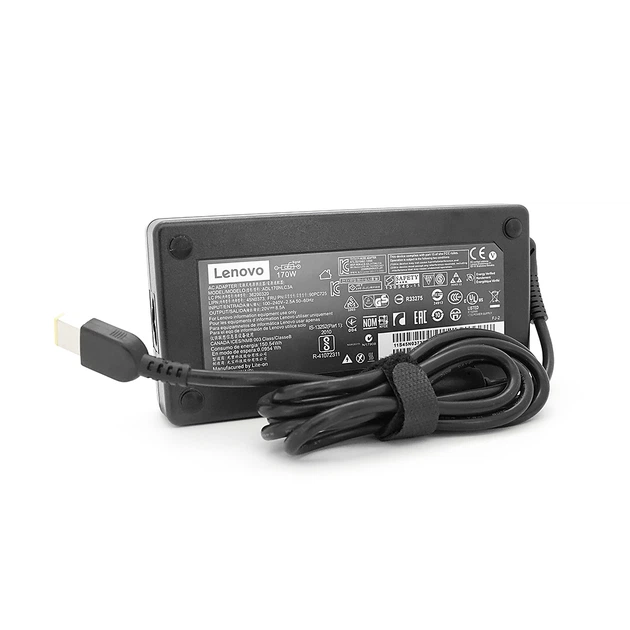 Блок живлення MERLION для ноутбука LENOVO 20V 8,5A (170 Вт) штекер FOR YOGA, довжина 0,9м - Фото 3 Блок живлення MERLION для ноутбука LENOVO 20V 8,5A (170 Вт) штекер FOR YOGA, довжина 0,9м - зображення 3