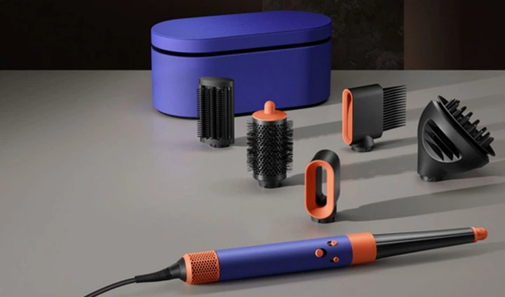 Мультистайлер Dyson Airwrap i.d. multi-styler and dryer Curly+Coily Vinca Blue/Topaz (533759-01) - изображение 7
