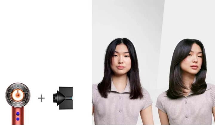 Фен Dyson Supersonic HD16 Nural Strawberry Bronze/Blush Pink EU (561725-01) - изображение 4