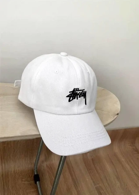 Кепка-бейсболка “Stussy” Белая - Фото 2 Кепка-бейсболка “Stussy” Белая - изображение 2