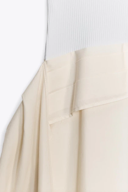 Комбінована сукня міді Zara 0264/212 L Бежева (00264212712L) - зображення 7