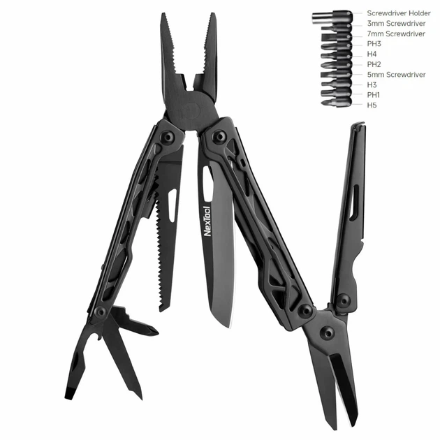 Мультитул Nextool Black Knight NE20151 - Фото 1 Мультитул Nextool Black Knight NE20151 - изображение 1