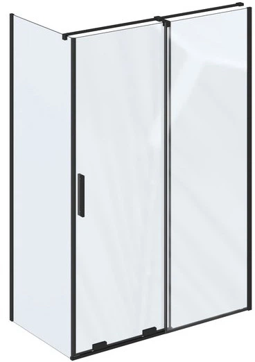 Боковая стенка Ravak Roll ROPS-80 Black/Transparent X90V40300Z1 - изображение 4