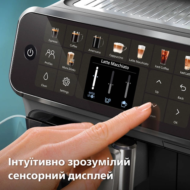 Кавомашина PHILIPS Series 5500 LatteGo EP5544/50 – фото, відгуки